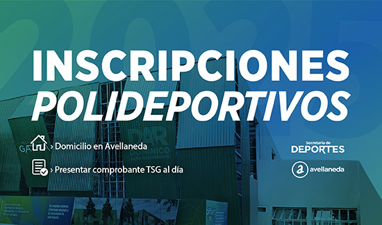 Inscripciones Polideportivos