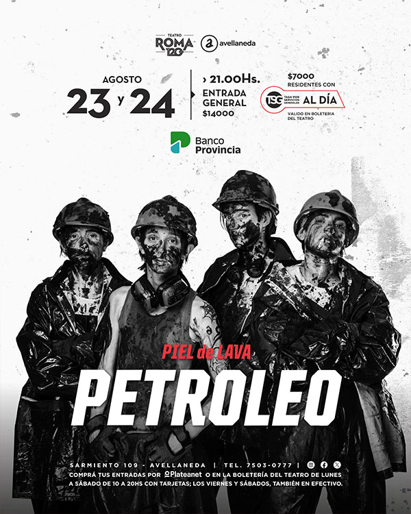 Piel de lava - Petróleo