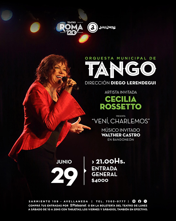 Orquesta Municipal de Tango - Cecilia Rossetto