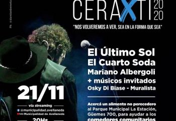 Festival solidario vía streaming «CERAXTI 2020»