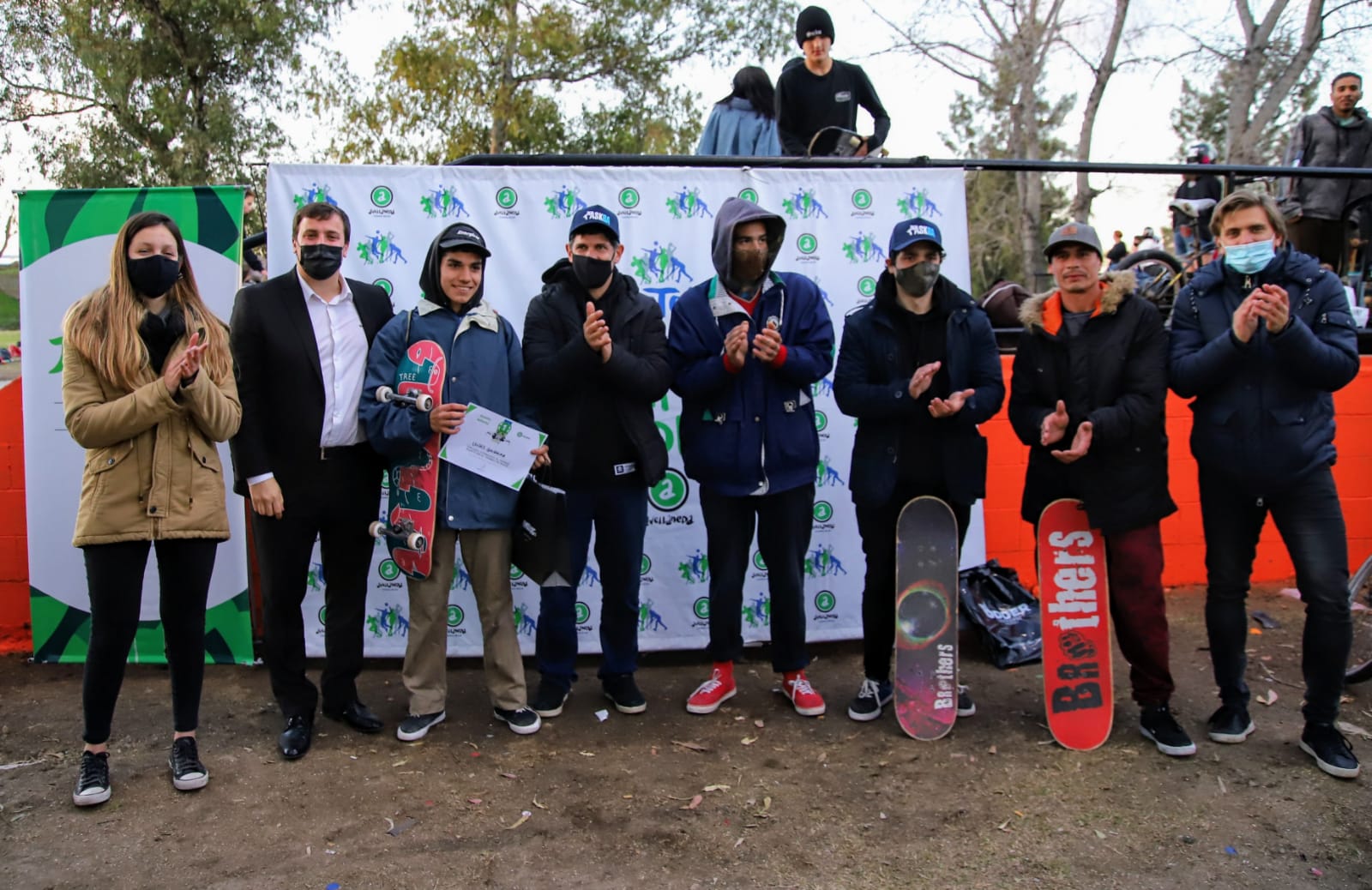 Alejo Chornobroff inauguró la puesta en valor del SkatePark “Mauro Sabino”